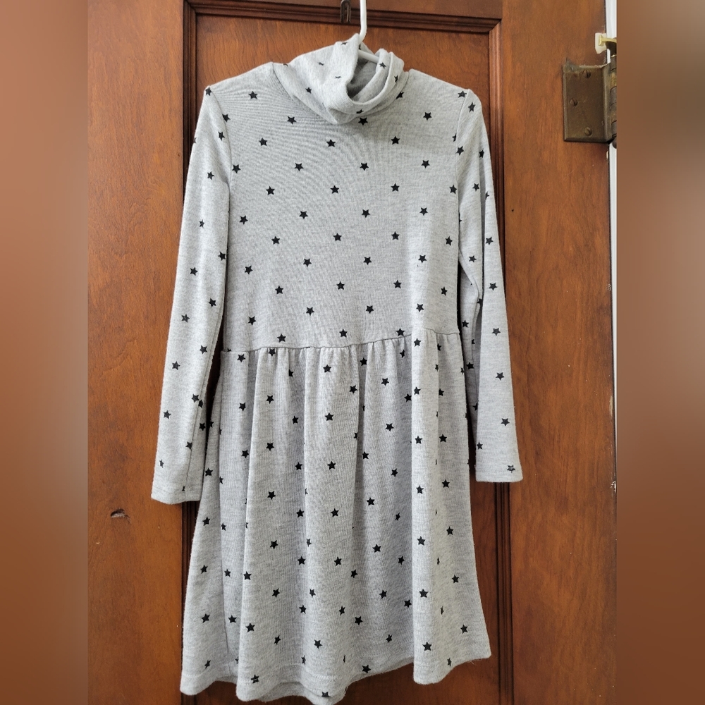 Girls Turtleneck Sweater Dress